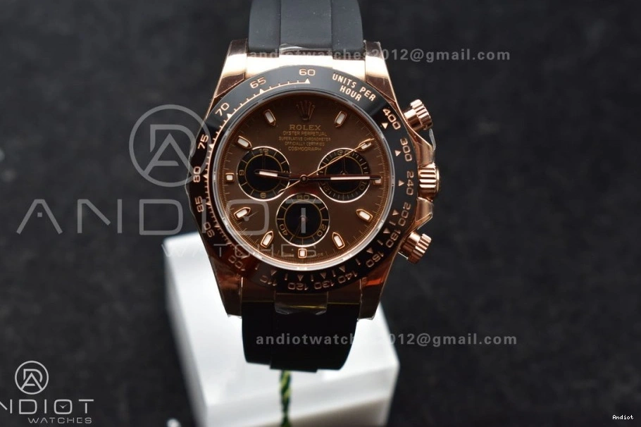 SH4130 LN Best (Gain Weight) Strap on Chocolate 116515 1:1 Daytona Edition Dial Oyster-flex Black ZF 0429